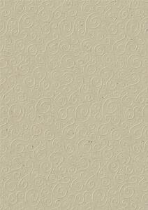 HEYDA 204772659 Prägekarton Milano A4 braungrau natur