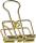 KNORR PRANDELL 216266174 Deko-Clip 19 mm Metall goldfarben
