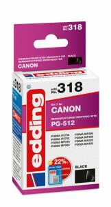 Edding Tintenpatrone EDD-318 ersetzt Canon PG-512