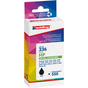 Edding Tintenpatrone EDD-336 ersetzt HP 301XL (CH563EE)