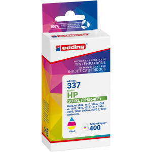 Edding Tintenpatrone EDD-337 ersetzt HP 301XL (CH564EE)
