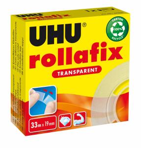 UHU Klebefilm Rolle 33mx19mm transparent Faltschachtel
