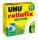 UHU Klebefilm Abroller & Nachfüllrolle 7,5mx19mm transparent