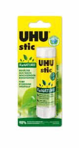 UHU Klebestift 40g ReNATURE Blister ohne Lösungsmittel