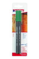 Edding Fasermaler medium 1300 2er-Blister grün