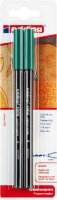 Edding Fasermaler medium 1300 2er-Blister grün