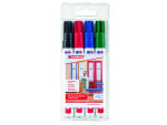 Edding Permanentmarker 3000 4er-Set sortiert