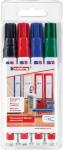 Edding Permanentmarker 3000 4er-Set sortiert