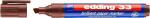 Edding Permanentmarker 3000 4er-Blister rot