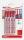 Edding Permanentmarker 3000 4er-Blister rot