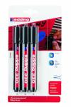 Edding Permanentmarker 330 3er-Blister schwarz