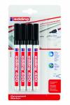 Edding Permanentmarker 400 4er-Blister schwarz