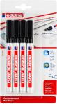 Edding Permanentmarker 400 4er-Blister schwarz