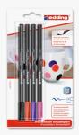 Edding Porzellanpinselstift 4200 4er-Blister sortiert warm