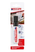 Edding Permanentmarker 500 1er-Blister schwarz