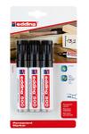 Edding Permanentmarker 500 3er-Blister schwarz