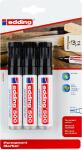 Edding Permanentmarker 500 3er-Blister schwarz