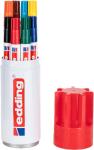 Edding Mini Textmarker 7 10er-Polybeutel neonblau