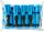 Edding Mini Textmarker 7 10er-Polybeutel neonblau