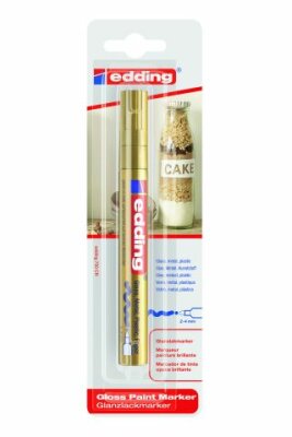 Edding Glanzlackmarker 750 1er-Blister gold