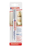 Edding Glanzlackmarker 750 1er-Blister silber
