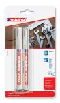 Edding Lackmarker 750 2er-Blister weiß