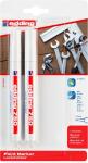 Edding Lackmarker 750 2er-Blister weiß