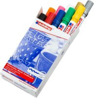 Edding Lackmarker 750 2er-Blister schwarz-weiß