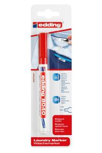 Edding Wäschemarker 8040 Blister rot Organisieren und Beschriften