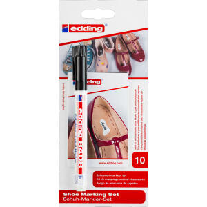 Edding Schuh-Markier-Set 8408 1er-Blister schwarz
