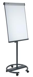 Legamaster Flipchart UNIVERSAL Triangle - Rundfuß mit Rollen, 68 x 105 cm, Seitenarme