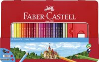 Faber Castell Buntstift hexagonal 3,25 mm 48er Metalletui