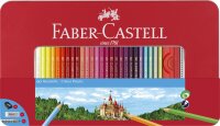 Faber Castell Buntstift hexagonal 3,25 mm 60er Metalletui