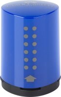 Faber Castell Einfachspitzdose Dreieck Grip 2001 blau/rot