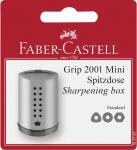 Faber Castell Einfachspitzdose Dreieck Grip 2001 silber BK