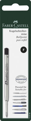 Faber Castell Kugelschreibermine F schwarz Blister