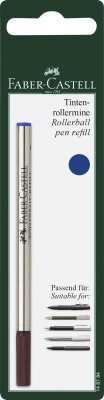 Faber Castell Tintenrollermine für alle Tintenroller blau