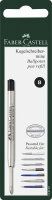 Faber Castell Kugelschreibermine B schwarz Blister
