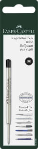Faber Castell Kugelschreibermine M schwarz Blister