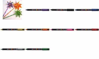 Faber Castell Marker UNI POSCA PC-1MR 0,7 mm metalic silber