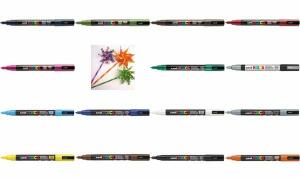 Faber Castell Marker UNI POSCA PC-3M 0,9-1,3 grün