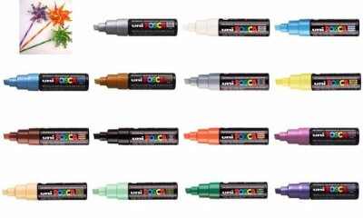 Faber Castell Marker UNI POSCA PC-8K 8 mm hellorange