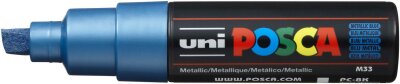 Faber Castell Marker UNI POSCA PC-8K 8 mm blau metallic