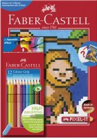 Faber Castell Buntstift Colour Grip 3,3 mm 12er Pixel-itBuch