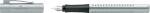 Faber Castell Füller Grip 2011 silber Feder F