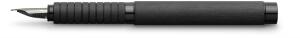 Faber Castell Füller Essentio Aluminium schwarz Feder F