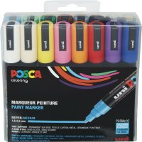 Faber Castell Marker UNI POSCA PC-5M 1,8-2,5 16er