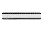 Aristo Alu-Lineal 20 cm mm-Teilung, mit Gummiauflage