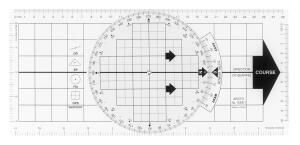 Aristo Navigations-Plotter 1 drehbare Kompassrose