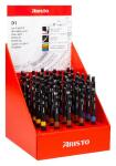 Feinminenstift D1 schwarz 30er Display 0,35/0,5/0,7 mm sort.